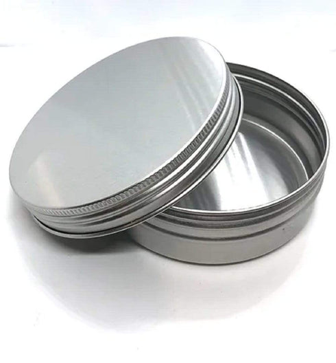 AussieSuperStore Art & Craft Essentials Screw Top Candle Tin 100X30mm Screw Top Candle Tin 100X30mm | Candle Making Supplies | Candle craft | Candle Making Kit CA513